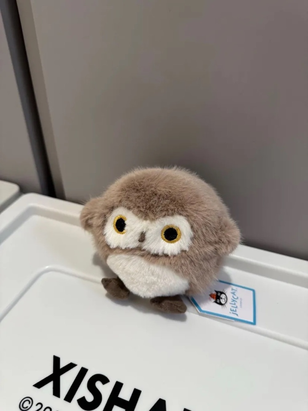 Jellycat Brown and White Mini Owl Plush
